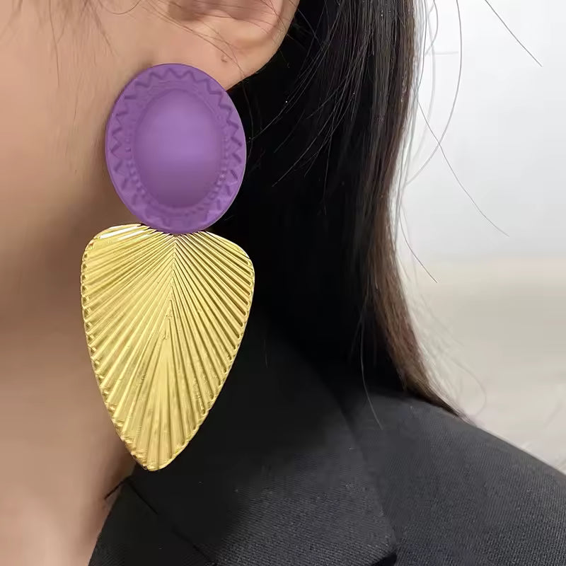 Leaves Pendant Earrings