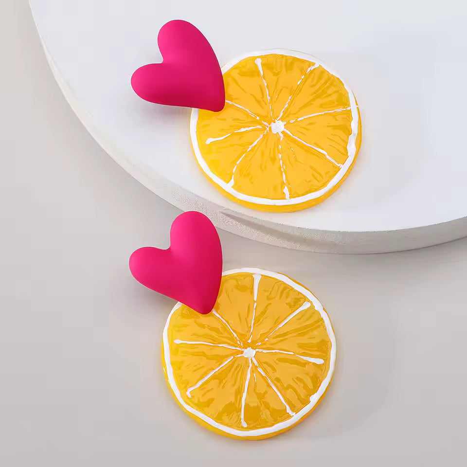 Lemon Earrings