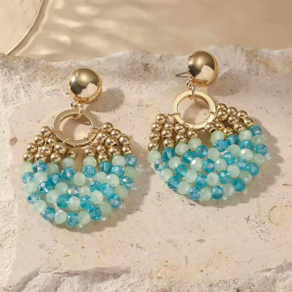 Beaded Drop Earrings