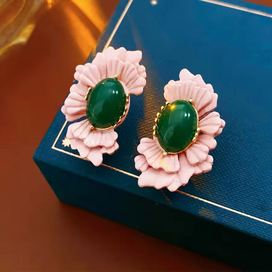 Retro Flower Earrings