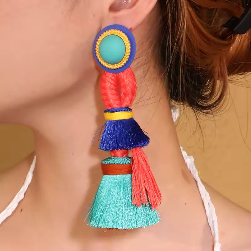 Bohemian Long Tassels